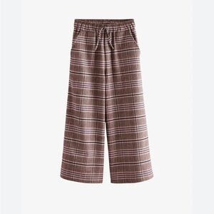 ⭐️5 for $20⭐️ Pink Check Wide Leg Trousers